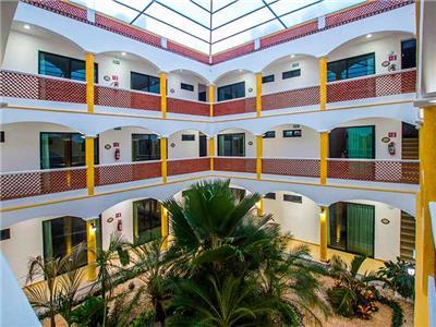 Hotel Mexico Lindo Mahahual Exteriér fotografie