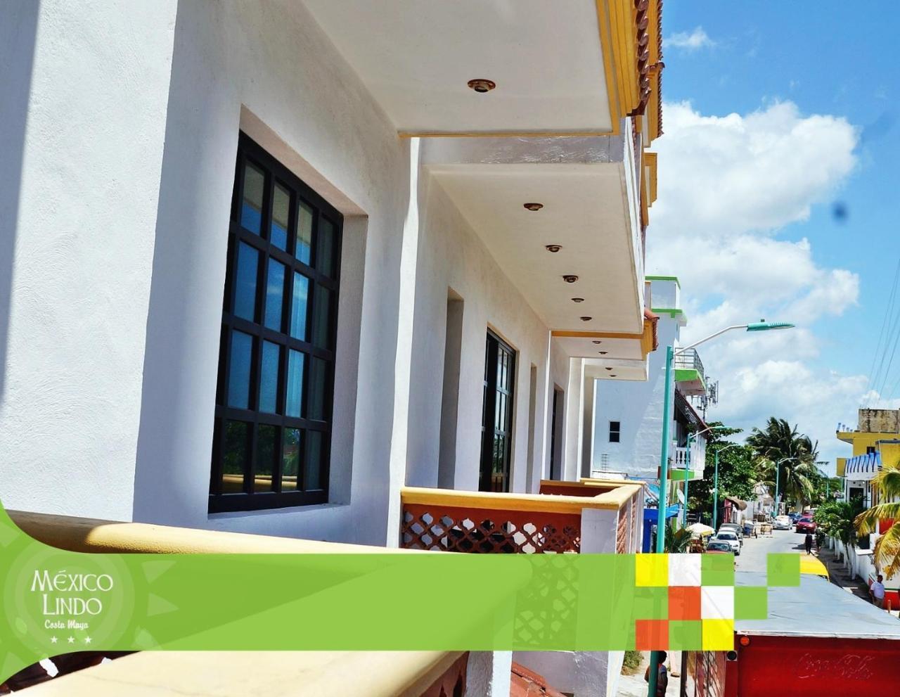 Hotel Mexico Lindo Mahahual Exteriér fotografie