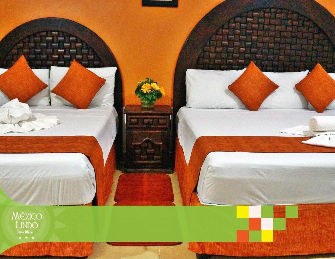Hotel Mexico Lindo Mahahual Exteriér fotografie
